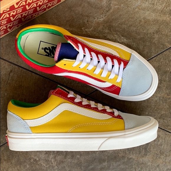 ••VANS STYLE 36 SUNSHINE multi/true white Men’s - Picture 13 of 16
